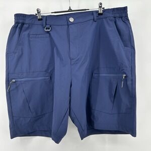 Gradual Performance Utility Shorts Mens 3XL Navy Blue Stretch Hiking Techwear